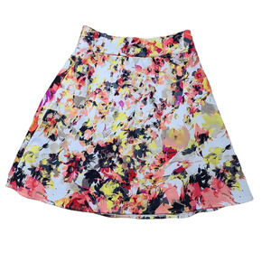 Studio 253 floral multicolor skirt sz medium